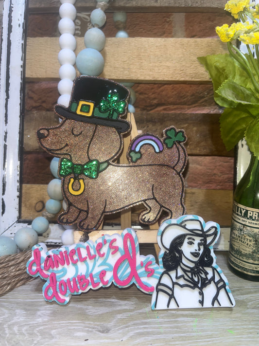 St Patty's Dachshund Freshie Mold