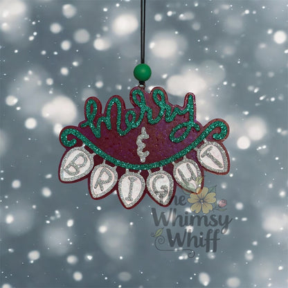 Merry & Bright Freshie Mold