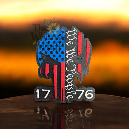 We The People 1776 Freshie Mold