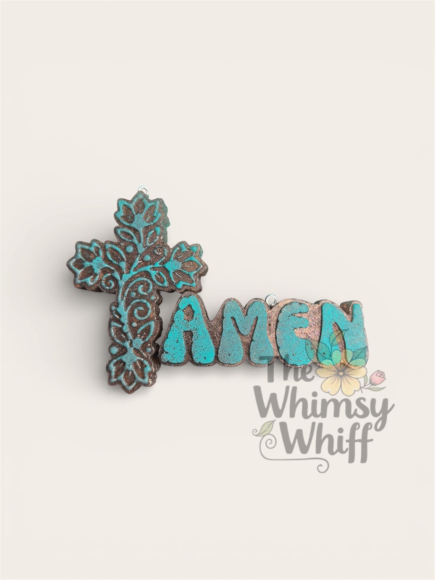 Cross and Amen Minis Freshie Molds by Ashley M