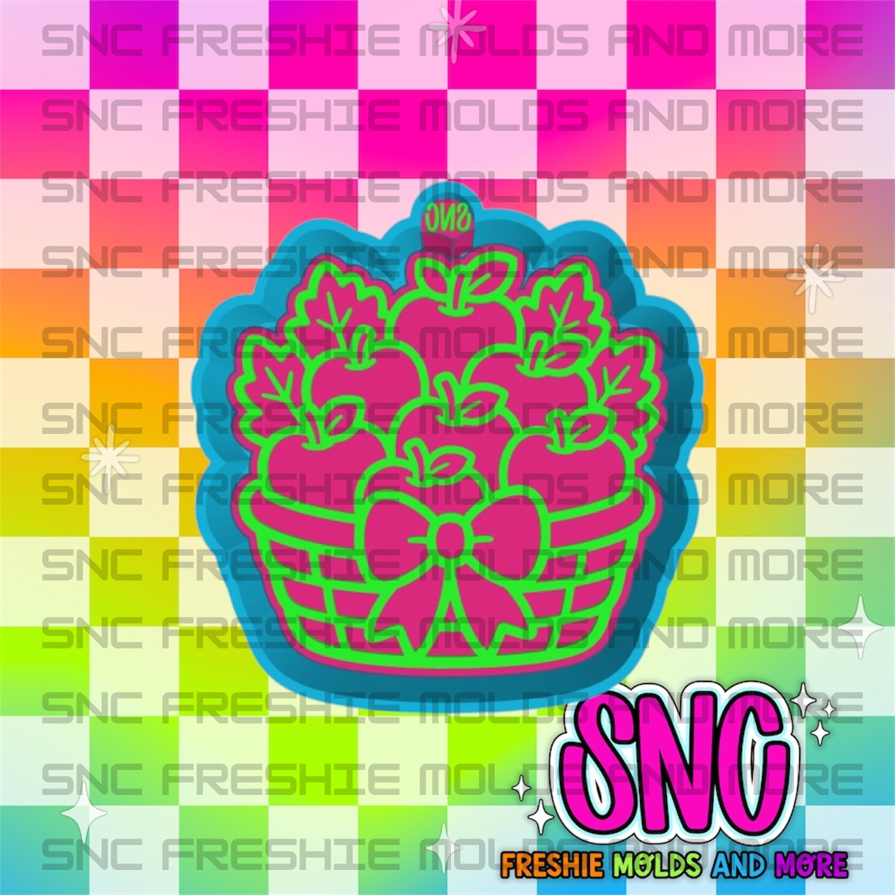 Basket of Apples Freshie Mold
