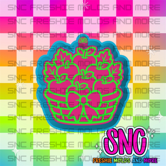 Basket of Apples Freshie Mold