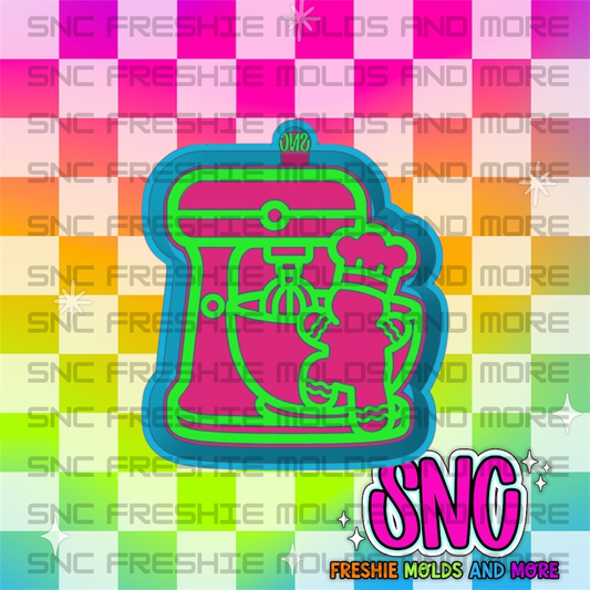 Gingerbread Mixer Freshie Mold