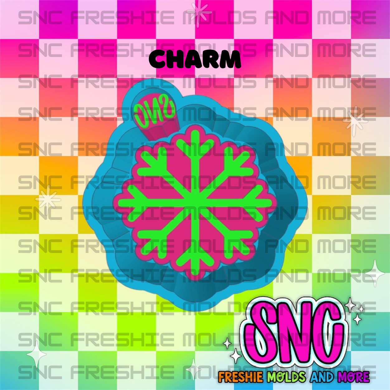 Christmas Charm Freshie Molds