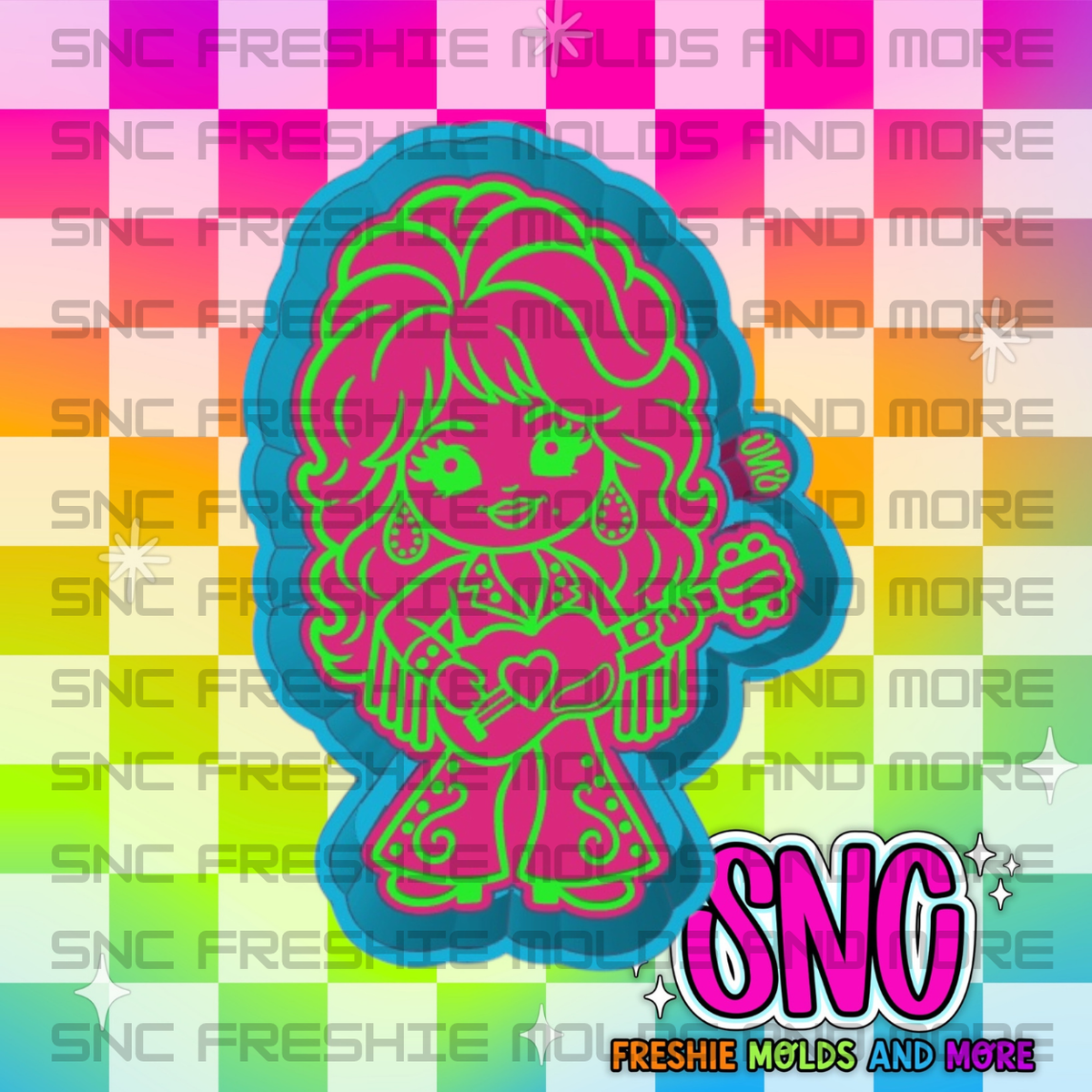Kawaii Dolly Freshie Mold