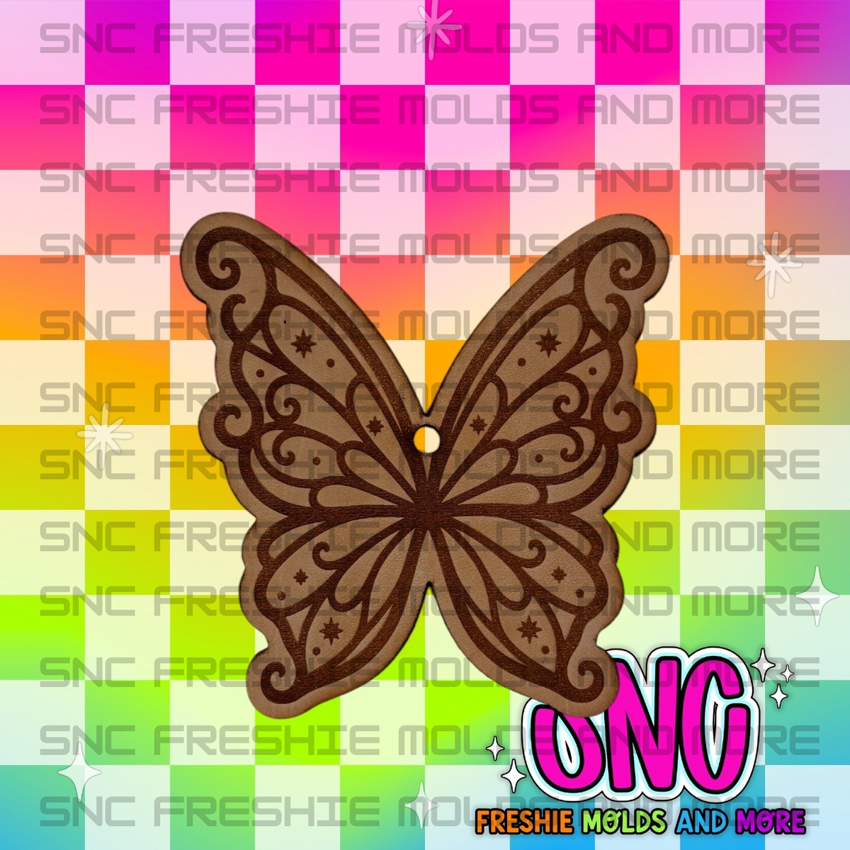 Fairy Wings Leather Freshie