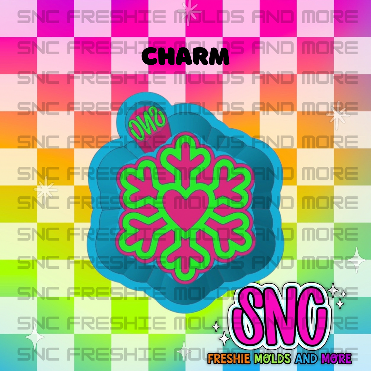 Christmas Charm Freshie Molds