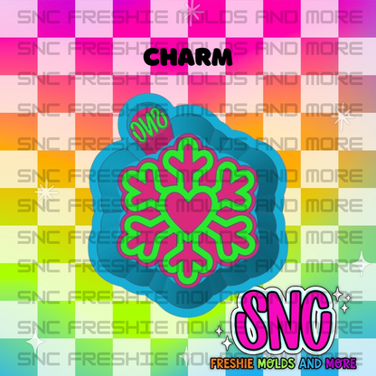 Christmas Charm Freshie Molds