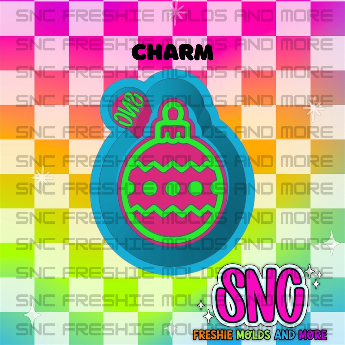 Christmas Charm Freshie Molds
