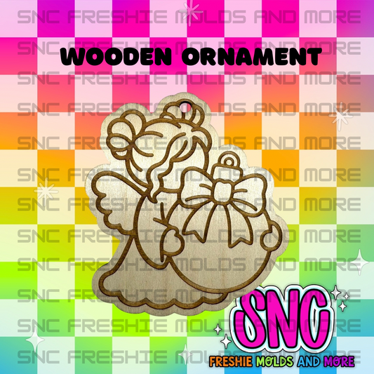 Ornament Angel Wooden Ornament