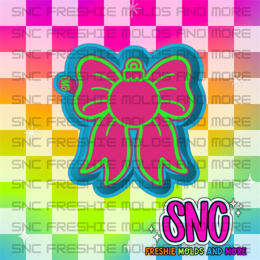 Ornament Bow Freshie Mold