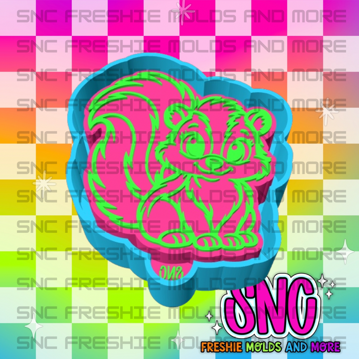 Skunk Freshie Mold