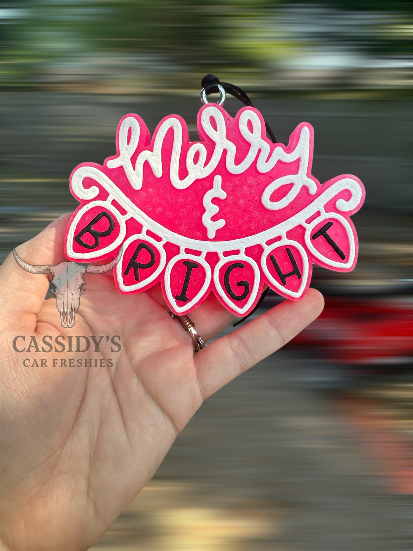 Merry & Bright Freshie Mold