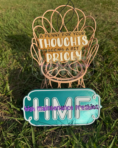 A Penny For Your Thoughts Freshie Mold