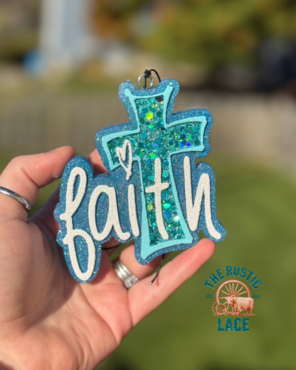 Faith Cross Freshie Mold