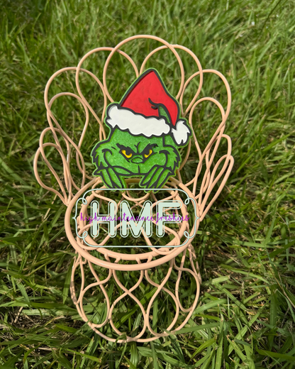 Peeking Green Guy Freshie Mold