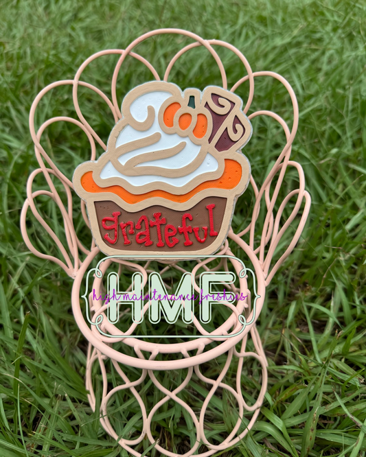 Grateful Pumpkin Pie Freshie Mold