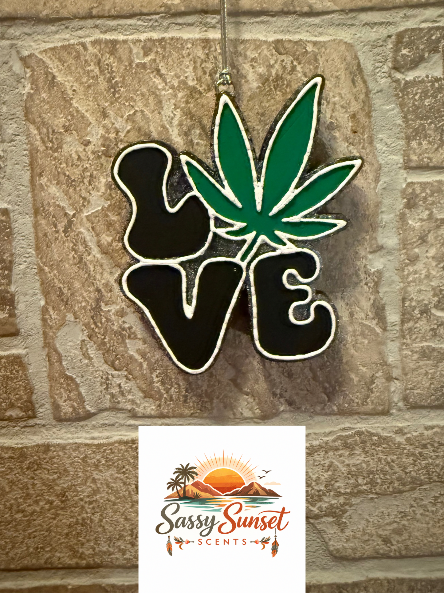 Marijuana Love Freshie Mold
