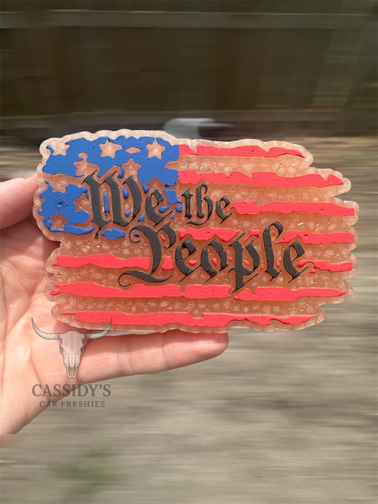 We The People Flag Freshie Mold