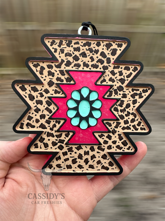 Aztec with Concho Freshie Mold