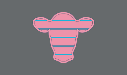 Cow Head Insert STL ***digital file, not a mold***