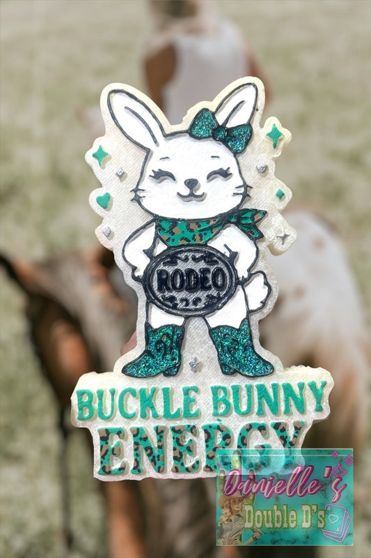 Buckle Bunny Energy Freshie Mold