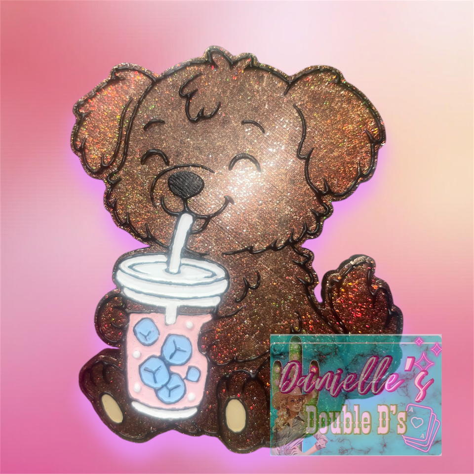 Iced Coffee Pup Freshie Mold