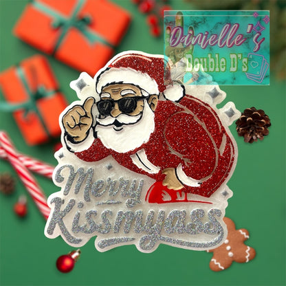 Merry Kissmyass Freshie Mold