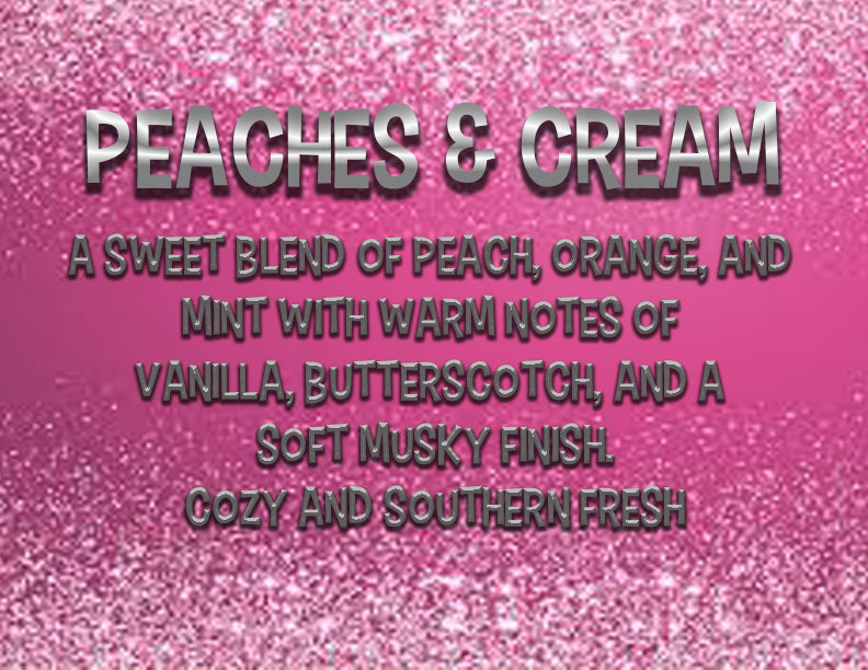 Peaches and Cream Scented Aroma Beads