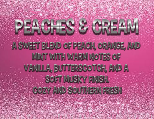 Peaches and Cream Scented Aroma Beads