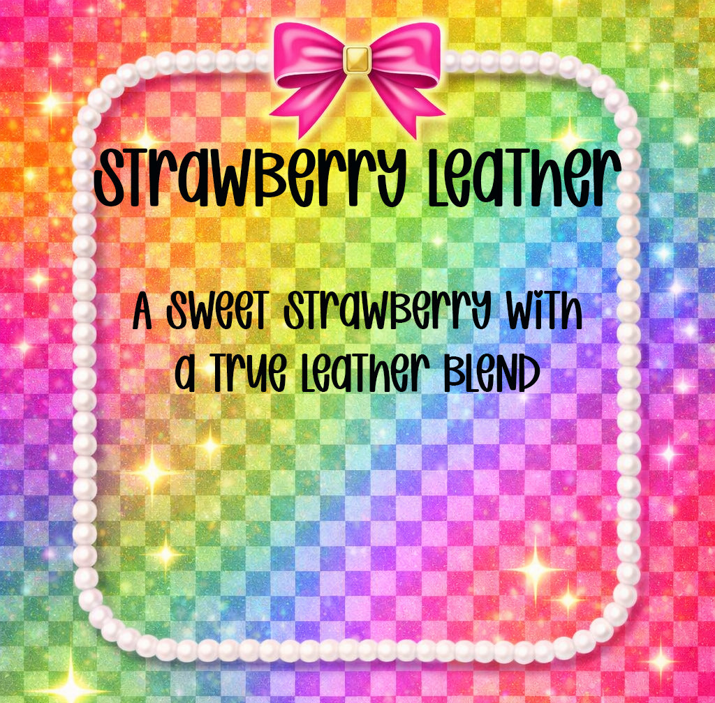 Strawberry Leather Scented Aroma Beads